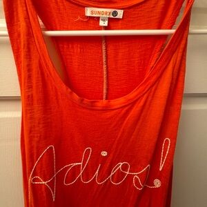 Sundry - Tank top - Size 4 - Adios - Vacation Tank